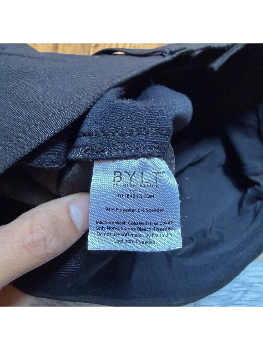 Bylt Shorts Mens Medium Black Kinetic Casual Stretch Preppy Lightweight Comfort